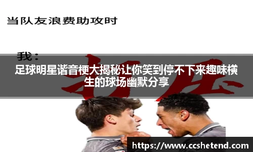 足球明星谐音梗大揭秘让你笑到停不下来趣味横生的球场幽默分享